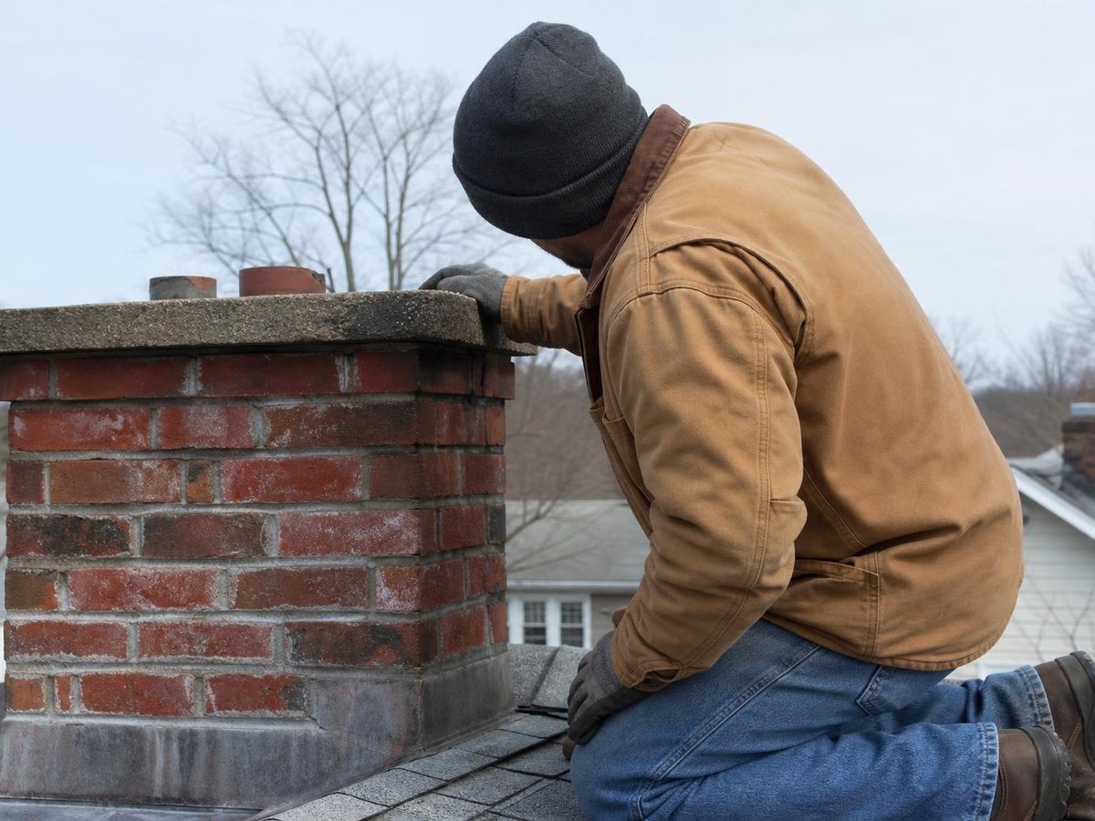 Capstone Chimney Service work in Chagrin Falls